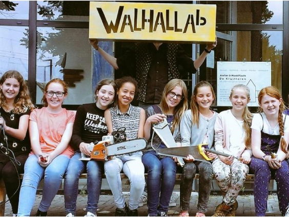 Walhallab helpt kinderen die niet meer naar school gaan