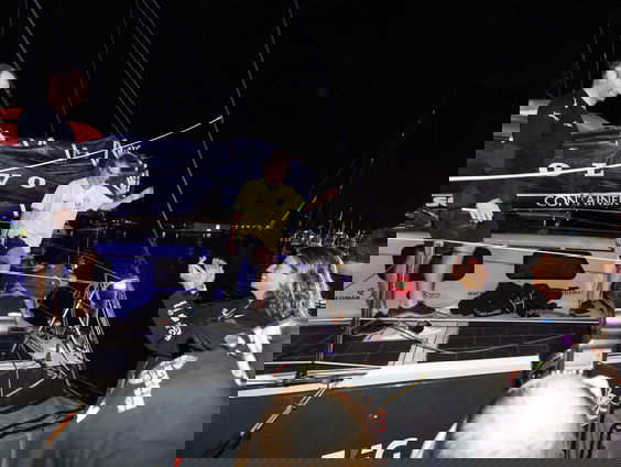 Ocean Race zeilster Rosalin Kuiper is klaar voor de vierde etappe