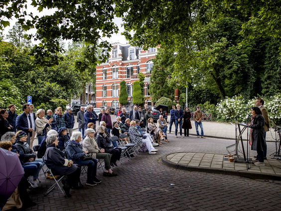 Voor de tweede keer Sobiborherdenking in Vondelpark