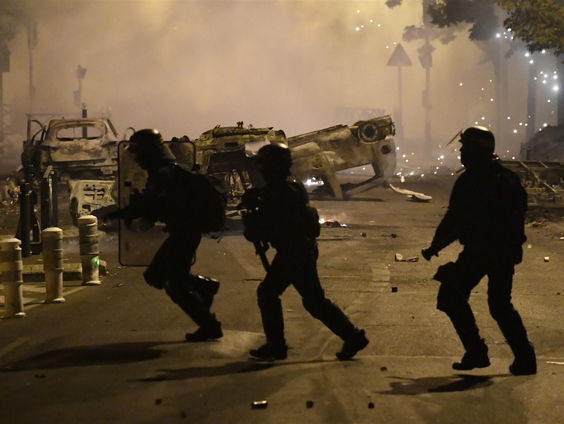 Franse volkswoede teken van verwaarlozing