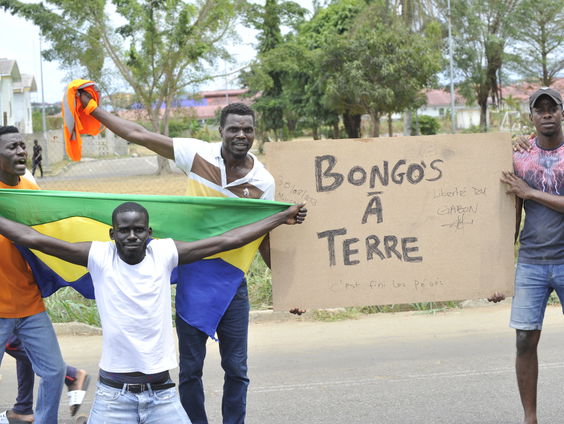 Militaire staatsgreep in Gabon