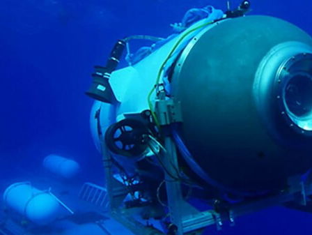 Onderzeeër Titan geïmplodeerd