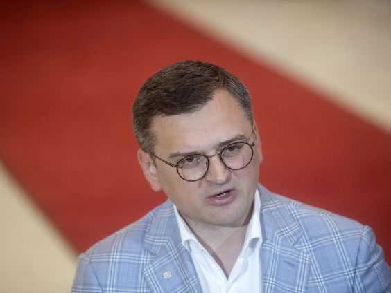 Oekraïense buitenlandminister op Afrika-tour