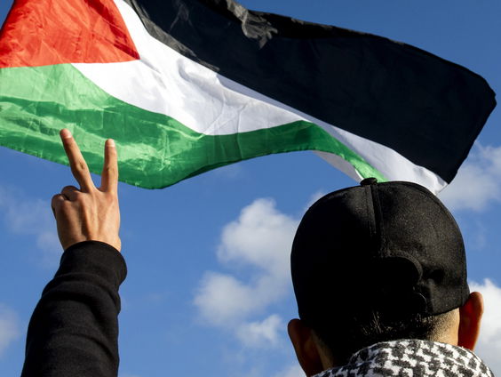 Stille tocht voor Gaza in Den Haag