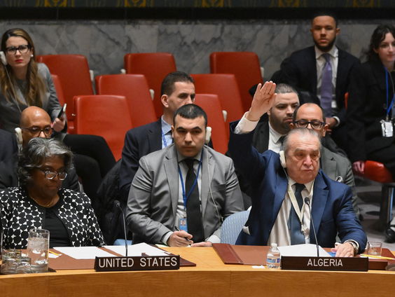 Wat zegt de VN-resolutie over de koers die de VS vaart ten opzichte van Israël?