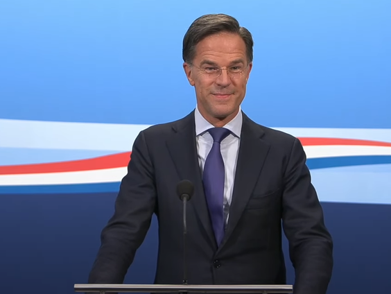 De allerlaatste persconferentie van Mark Rutte als demissionair premier