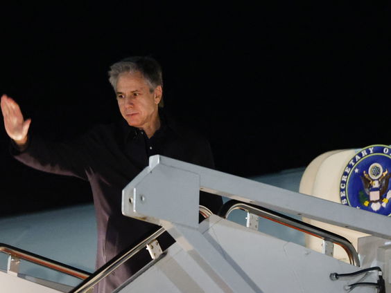 Buitenlandminister VS Blinken voor vierde keer in korte tijd naar Israël