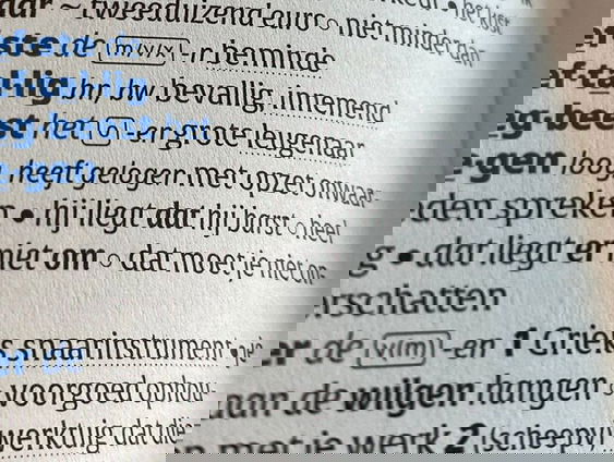 Liegen maakt niet gelukkig