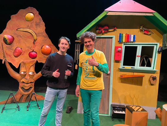 Muziek maken met Dirk Scheele