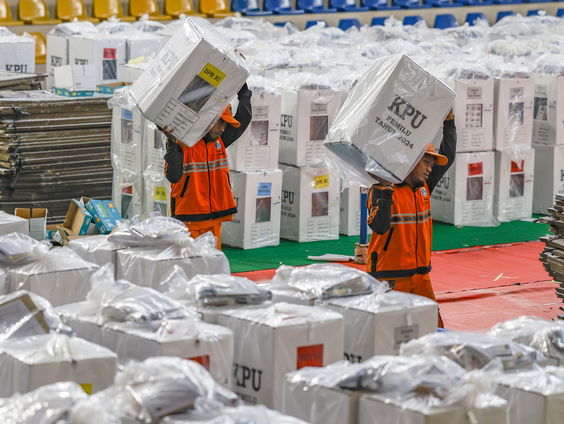 Hoe verlopen tot nu toe de verkiezingen in Indonesië?