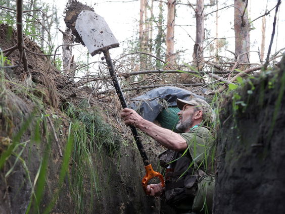 Komt er nog beweging in de Oekraïense loopgraven?