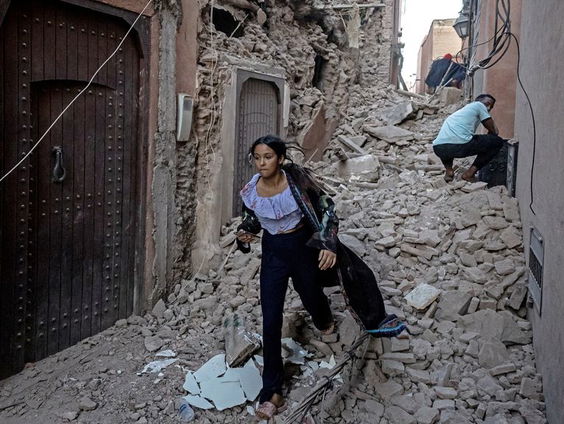 Adil Ramzi maakt aardbeving in Marokko van dichtbij mee: 'Dit gun je niemand'