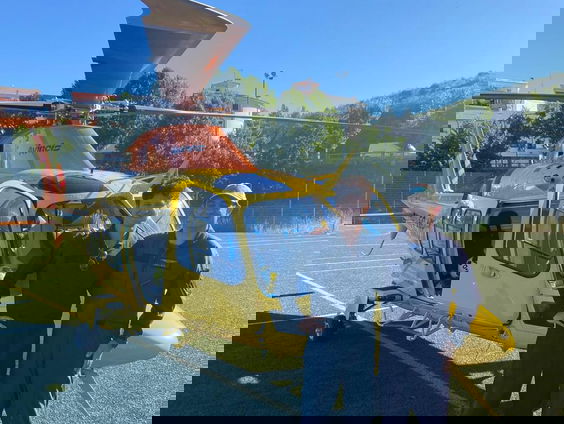 Wielertalent Freek reed tussen de absolute top, maar is nu piloot op een traumahelikopter