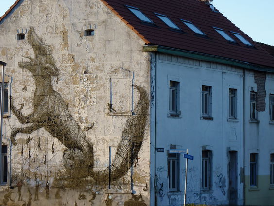 Ondanks alle problemen is Ron Meyer apetrots op zijn Heerlen-Noord