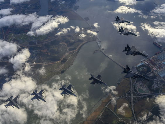 VS en Zuid-Korea lanceren raketten in reactie op Noord-Korea