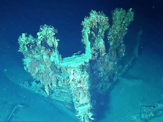 Eeuwenoud scheepswrak met schat gevonden op Colombiaanse zeebodem