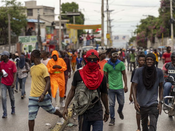 Een humanitaire crisis in Haïti