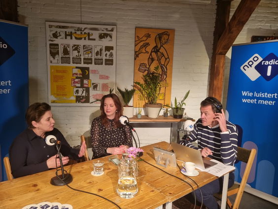 PvdA in Nijmegen: Lilianne Ploumen en Charlotte Brand