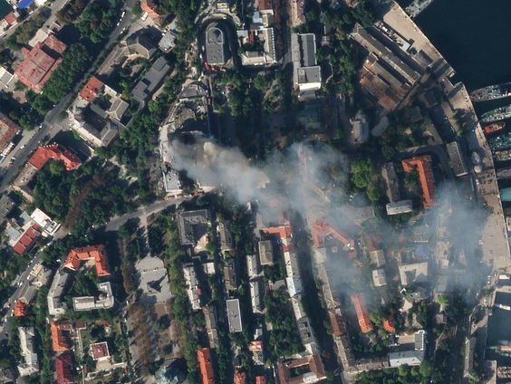 Oekraïne blijft de Krim bestoken