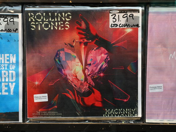 Nieuw vinyl-plaat Rolling Stones vanaf nachtelijke release meteen goed verkocht