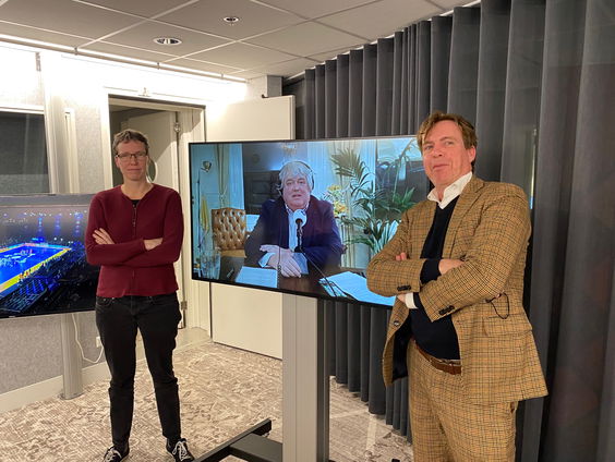 Het Nieuwsforum met Jan Willem Wits, Kirsten Verder en Ton Elias