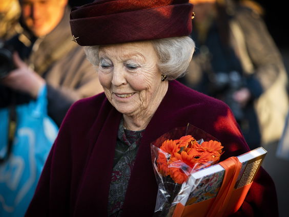 Tekening van kleine prinses Beatrix