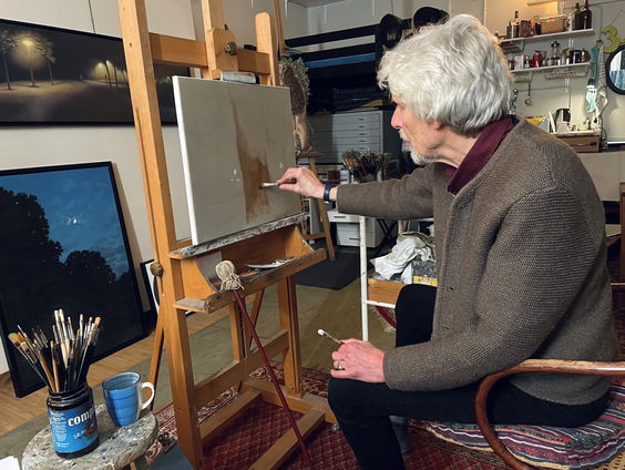 Op pad met een nachtschilder in het Vondelpark: een Starry Night, maar dan net anders!