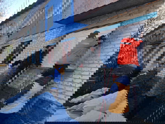 Verslag vanaf de Oekraïense grens