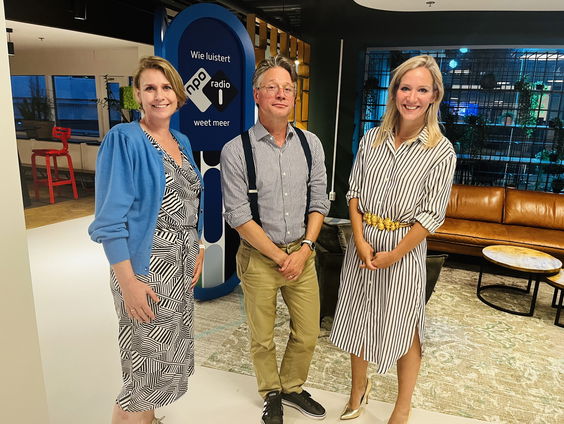 Het Nieuwsforum met Elodie Verweij, Rennie Rijpma en Sebastien Valkenberg