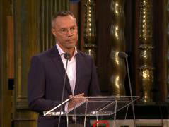 Hans Goedkoop hield 4 mei-lezing