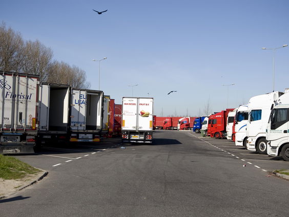 Poolse vrachtwagenchauffeurs mogen de grens blokkeren