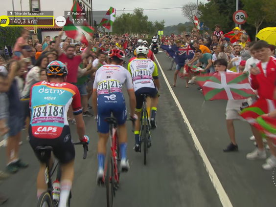 Heden en verleden komen samen tijdens een Tour-dag in Guernica