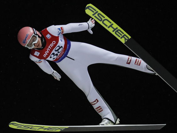 Het geluid van sport: skispringen