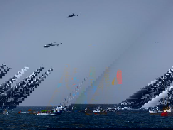 Ocean Race zeilboot aangevallen door orka's