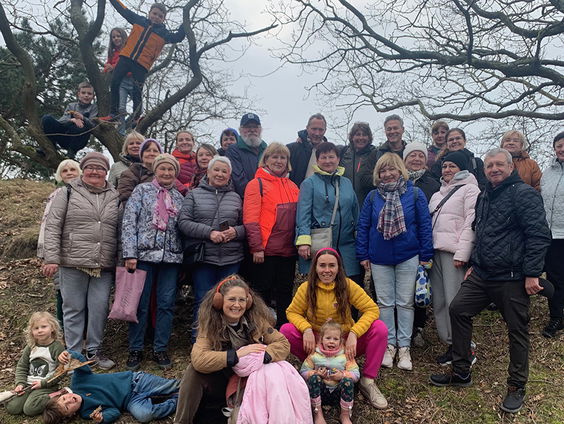 Vluchtelingen uit Oekraïne gaan de natuur in