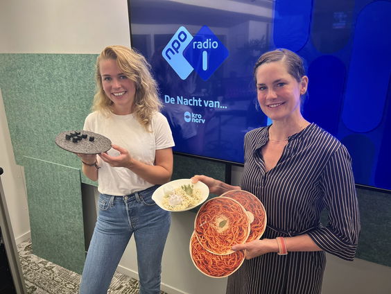 De Nacht van KRO-NCRV met eetontwerper Marije Vogelzang