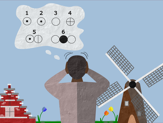 Gekleurde IQ-testen bij vluchtelingenkinderen