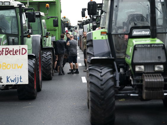 Handhaving bij boerenprotesten