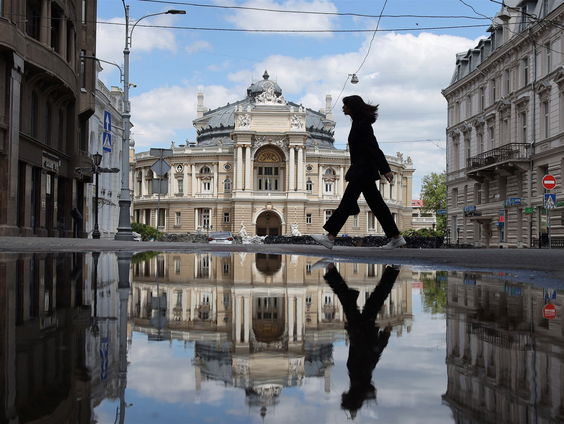 Michiel Driebergen in Odessa