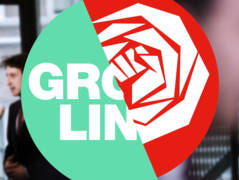 Leden van PvdA en Groen Links bijeen