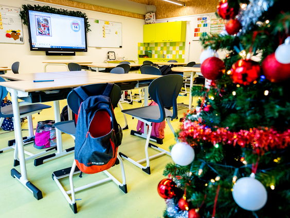 Is de sluiting van scholen na de kerstvakantie nog een optie?