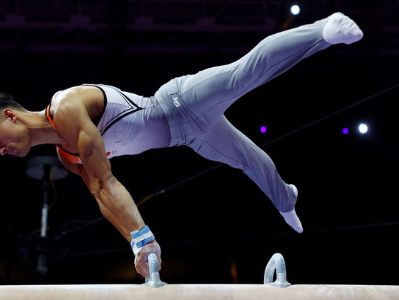 Turnzilver Loran de Munck op Europese kampioenschappen