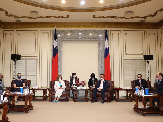 Nancy Pelosi bezoekt Taiwan