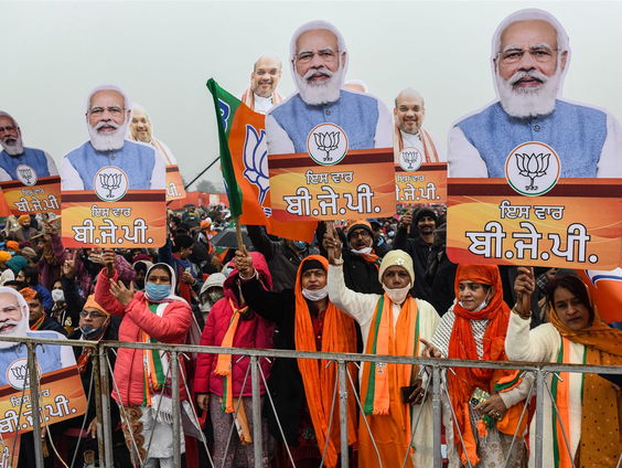 India op een tweesprong