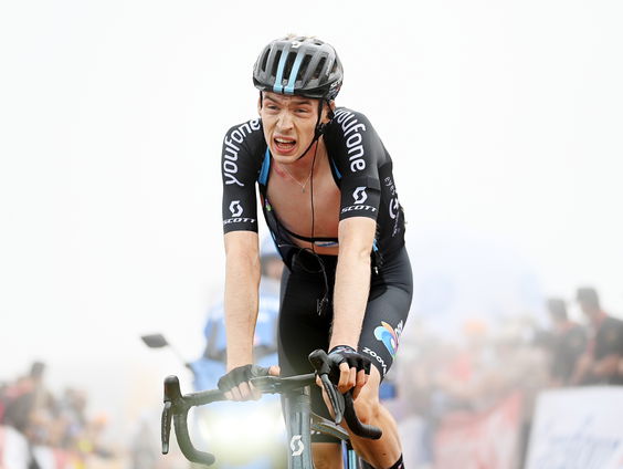 Thymen Arensman wint bergrit Vuelta