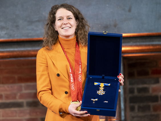 Nederlandse olympiërs gehuldigd in de Ridderzaal