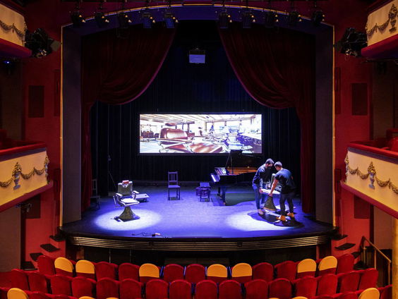 Zo zag de dag van protest in theaters eruit