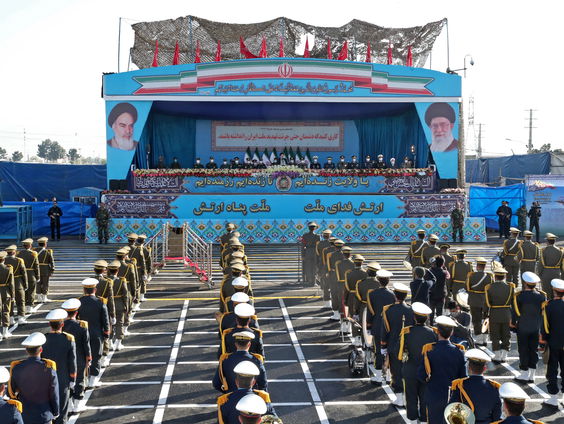 Nationale Dag van het Leger in Iran