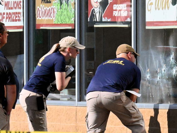 Aanslag bij een Amerikaanse supermarkt