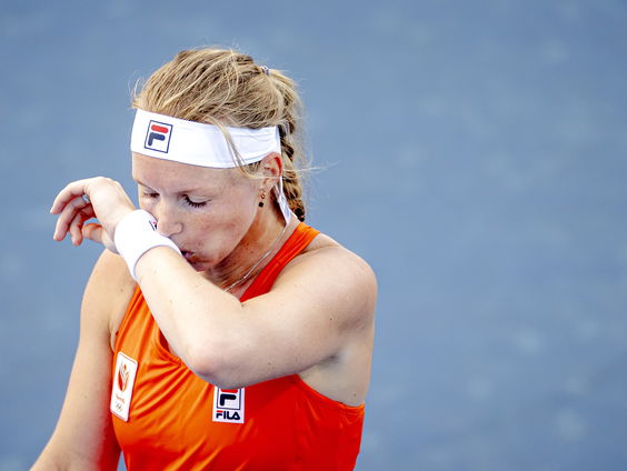 Gestopte Bertens toch niet op de baan in Rosmalen